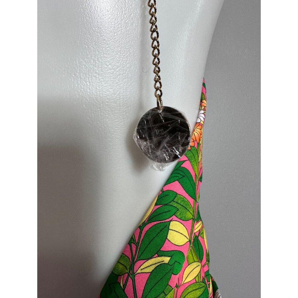 Flora Bea NYC Floral Handkerchief Top small - Picture 3 of 7